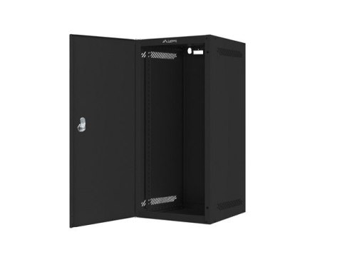 LANBERG SZAFA WISZĄCA 10" 12U WF10-2312-00B (280X310, CZARNA) drzwi stalowe