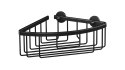 TESA ALUXX BLACK Aluminium Do zawieszenia na ścianę Koszyk prysznicowy