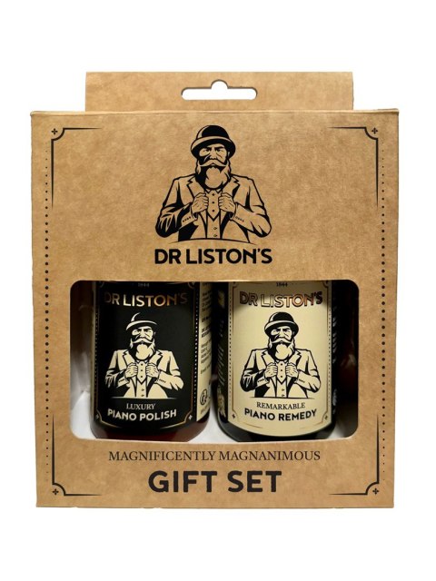 Dr. Liston's Piano Care Gift Set DR-GS-PRPP - zestaw do czyszczenia i polerowania pianina 2 × 150 ml