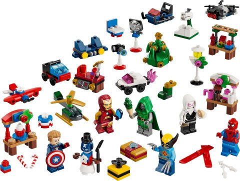 LEGO 76340 Super Marvel Heroes - Kalendarz adwentowy na rok 2026 V29