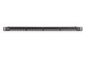 Digitus Panel krosowy (patch panel) high density 19'' 24x RJ45, LSA poziom, kat.6, nieekranowany, 0.5U, czarny, prowadnica kabli