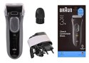 Braun Serie 3 3000S Golarka foliowa Szary