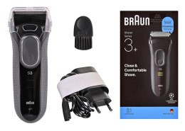 Braun Serie 3 3000S Golarka foliowa Szary
