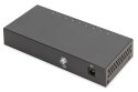 Digitus 8-portowy przełącznik gigabitowy, desktop, niezarządzalny, metalowa obudowa