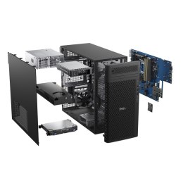 Komputer DELL Pro Max FCT2250 T2 Intel Core Ultra 7 265K 32GB DDR5-SDRAM 1TB SSD Windows 11 Pro Tower PC Czarny