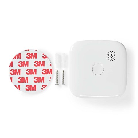 Nedis WIFIDS21WT inteligentny czujnik dymu Wykrywacz próbek powietrza Połączenia bezprzewodowe