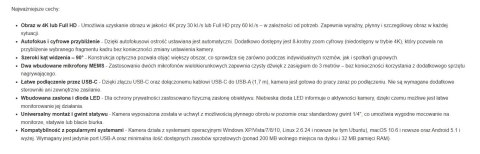 Kamera internetowa Avtek CAM4K