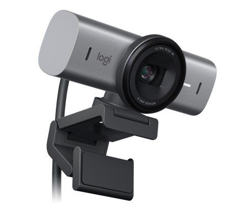 Logitech MX Brio 705 for Business kamera internetowa 8,5 MP 4096 x 2160 px USB 3.2 Gen 1 (3.1 Gen 1) Aluminium, Czarny