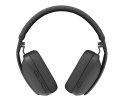 Logitech Zone Vibe Zestaw słuchawkowy Bezprzewodowy Opaska na głowę Połączenia/muzyka Bluetooth Grafitowy