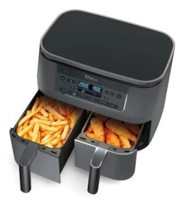 Ninja DZ300EU frytkownica Podwójny 7,6 l Autonomiczny 2470 W Frytkownica na gorące powietrze Szary