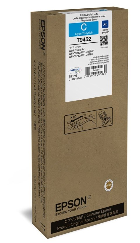 Tusz Epson T9452 (C13T945240) Cyan