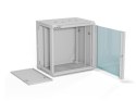 ALANTEC Szafka rack wisząca 19" 12U 600x450, kolor Szary FLAT PACK