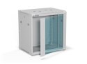 ALANTEC Szafka rack wisząca 19" 12U 600x450, kolor Szary FLAT PACK