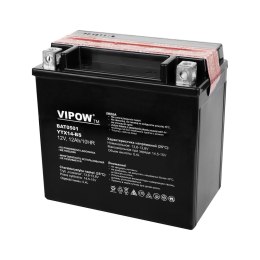 Akumulator VIPOW typu MC do motocykli 12V 14Ah