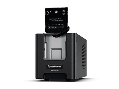 CyberPower | Systemy UPS z aplikacją Smart App | PR750ELCD | 750 VA | 675 W