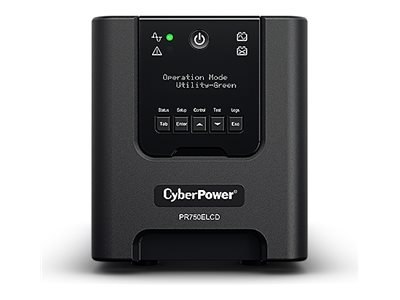 CyberPower | Systemy UPS z aplikacją Smart App | PR750ELCD | 750 VA | 675 W