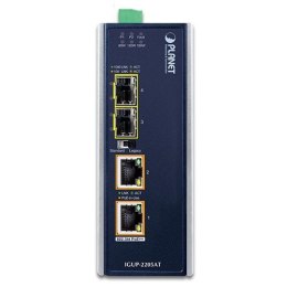 PLANET IGUP-2205AT konwerter sieciowy 1000 Mbit/s Multifunkcyjny, Pojedynczy Niebieski