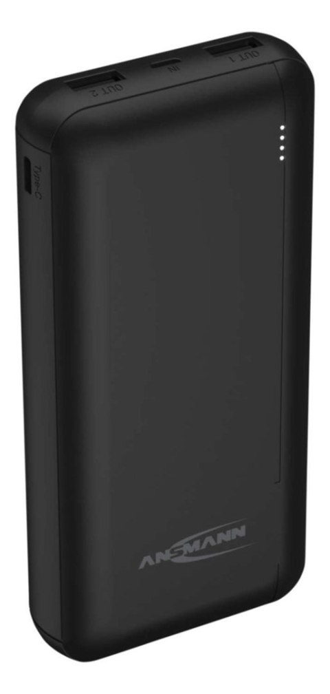 Ansmann PB212 Litowo-polimerowy (LiPo) 20000 mAh Czarny
