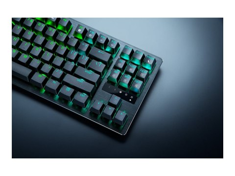 Razer Huntsman V3 Tenkeyless 8 kHz | Klawiatura do gier | Przewodowa | US | Analogowe przełączniki optyczne Razer Gen-2 | Czarna