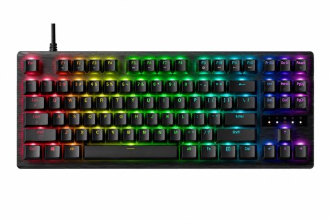 Razer Huntsman V3 Tenkeyless 8 kHz | Klawiatura do gier | Przewodowa | US | Analogowe przełączniki optyczne Razer Gen-2 | Czarna
