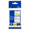 Brother | S121 | Laminated tape | Thermal | Black on clear | Roll (0.9 cm x 8 m)