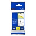 Brother TZe-S241 Strong Adhesive Laminated Tape Black on White, TZe, 8 m, 1.8 cm