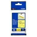 Brother | S631 | Laminated tape | Thermal | Black on yellow | Roll (1.2 cm x 8 m)