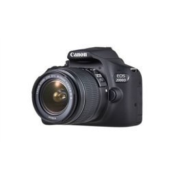 Canon EOS 2000D 18-55 III EU26 SLR Camera Kit, Megapixel 24.1 MP, Image stabilizer, ISO 12800, Display diagonal 3.0 ", Wi-Fi, Vi