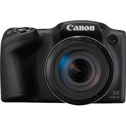 Canon PowerShot SX430 Compact camera, 20 MP, Optical zoom 45 x, Digital zoom 4 x, Image stabilizer, ISO 1600, Display diagonal 3