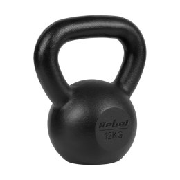 Kettlebell żeliwny 12kg REBEL ACTIVE