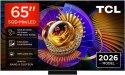 TCL C7L 65C7L Telewizor 165,1 cm (65") 4K Ultra HD Smart TV Wi-Fi Czarny 3000 cd/m2