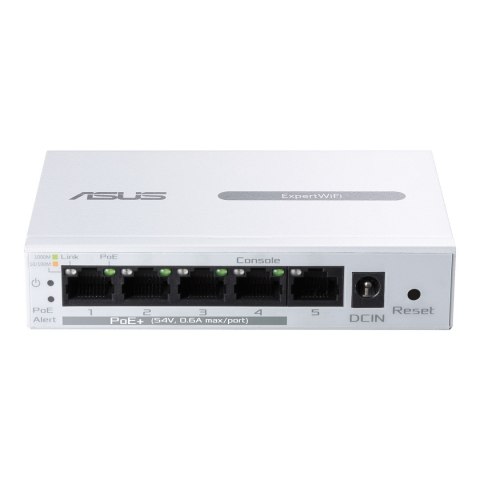 ASUS ExpertWiFi EBP15 Zarządzany Gigabit Ethernet (10/100/1000) Obsługa PoE Biały