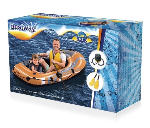 Bestway 61062 Ponton dmuchany 188x98cm