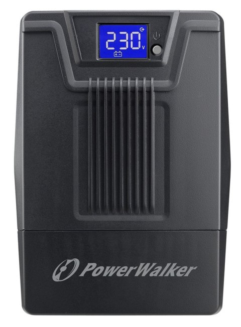 POWER WALKER UPS LINE-IN VI 600 SCL 600VA, 2X SCHUKO, RJ11/45, USB, LCD