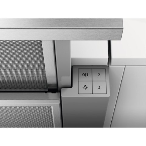 Electrolux LFP616X Wbudowany pod Szary A 600 m3/h