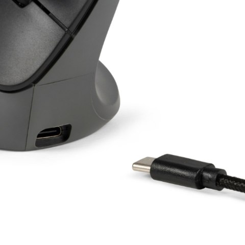 BakkerElkhuizen PRF Pro myszka Biuro Po prawej stronie RF Wireless + Bluetooth + USB Type-C Optyczny 2400 DPI