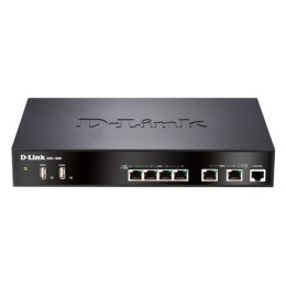 D-LINK DSR-1000, VPN Firewall, 2 10/100/1000 Mbps WAN port, 4 10/100/1000 Mbps LAN port. Support Ipv6. Firewall Throughput 130 M