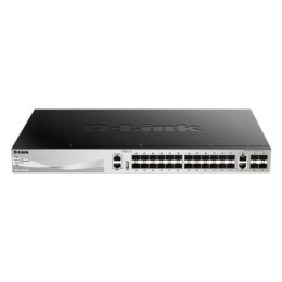 D-Link DGS-3130-30S Switch Managed L2+, Rackmounted, 10 Gbps (RJ-45) ports quantity 2, SFP ports quantity 24, SFP+ ports quantit