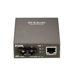 D-Link DMC-F15SC Fast Ethernet Twisted-pair to Fast Ethernet Single-mode Fiber