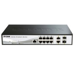 D-Link Metro Ethernet Switch DES-1210-10/ME Managed L2, Rack mountable, 10/100 Mbps (RJ-45) ports quantity 8, Combo ports quanti