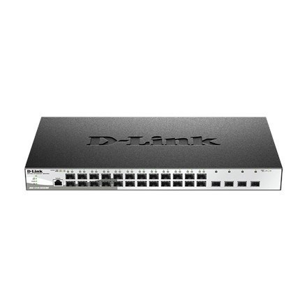 D-Link Metro Ethernet Switch DGS-1210-28XS/ME Managed L2, Rack mountable, SFP ports quantity 24, SFP+ ports quantity 4, Power su