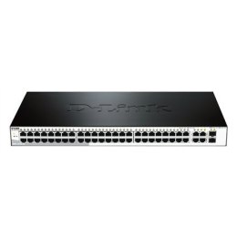 D-Link Switch DES-1210-52 Web Management, Rack mountable, 10/100 Mbps (RJ-45) ports quantity 48, 1 Gbps (RJ-45) ports quantity 2