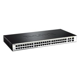 D-Link Switch DES-1210-52 Web Management, Rack mountable, 10/100 Mbps (RJ-45) ports quantity 48, 1 Gbps (RJ-45) ports quantity 2