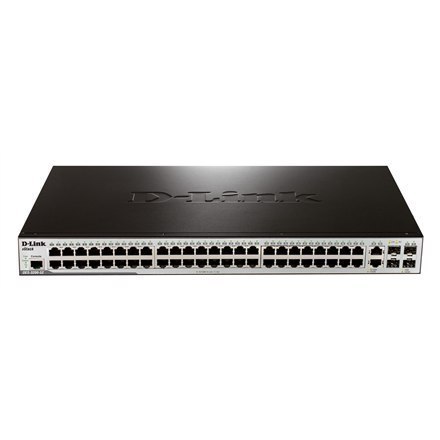 D-Link Switch DES-3200-52 Managed L2, Rack mountable, 10/100 Mbps (RJ-45) ports quantity 48, SFP ports quantity 2, Combo ports q