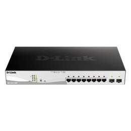 D-Link Switch DGS-1210-10MP Web Management, Desktop, 1 Gbps (RJ-45) ports quantity 8, SFP ports quantity 2, PoE+ ports quantity