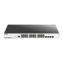D-Link Switch DGS-3000-28X Managed L2, Rack mountable, 1 Gbps (RJ-45) ports quantity 24, SFP+ ports quantity 4, Power supply typ