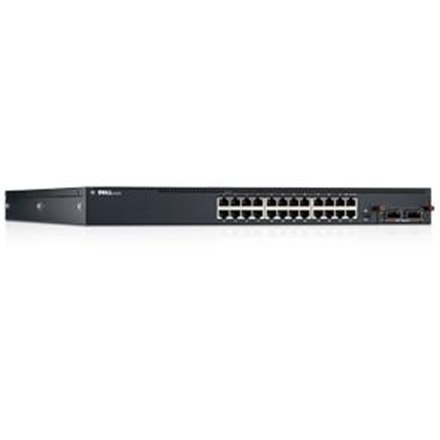 Dell Networking Switch N4032 Managed L3, Rack mountable, 10 Gbps (RJ-45) ports quantity 24, Power supply type Redundant, Stackab