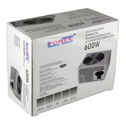 Zasilacz LC-POWER LC600H-12 (600 W; Aktywne; 120 mm)