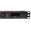 LogiLink PDU8P01 rozdzielacz zasilania PDU 8 x gniazdo sieciowe 1U Czarny
