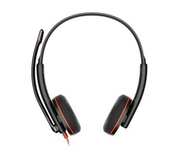 POLY Zestaw słuchawkowy Blackwire 3225 Stereo USB-C + wtyczka 3,5 mm + przejściówka USB-C/A